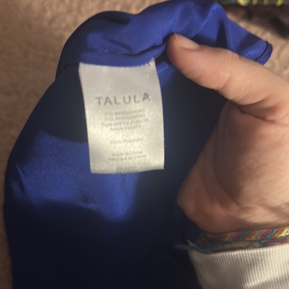 Blue Talula Tank - Picture 3 of 3